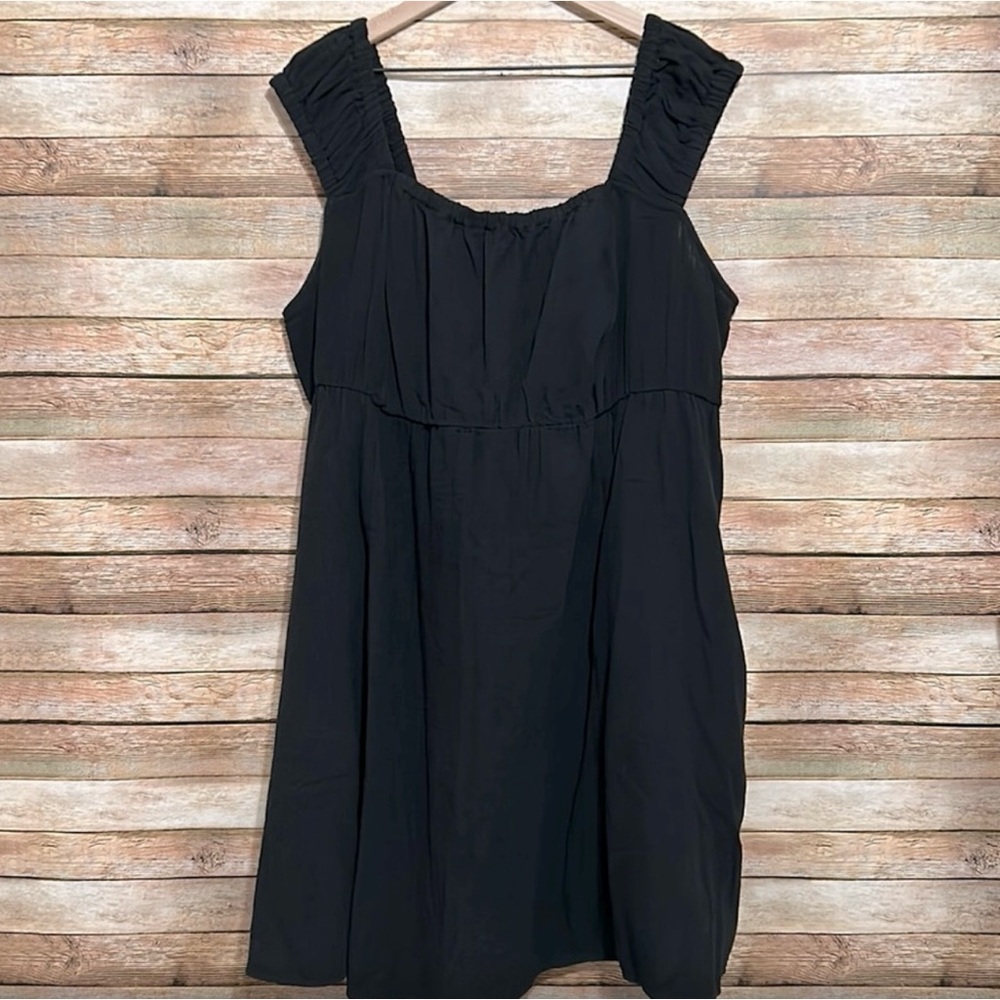 Old Navy 3X Black Tie Back Dress